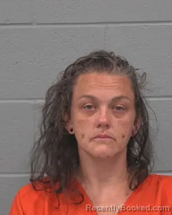 Mugshot of JUSTINE ALYSSA CHRISTMAN booked in Pasco County, Florida on June 28, 2026