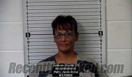 Booking photo from Jackson County, Kansas