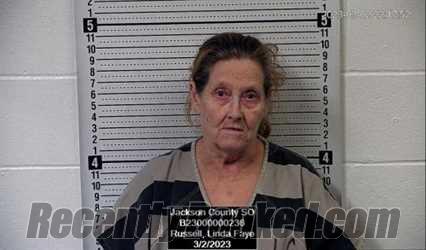 Booking photo from Jackson County, Kansas