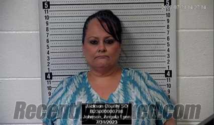 Booking photo from Jackson County, Kansas