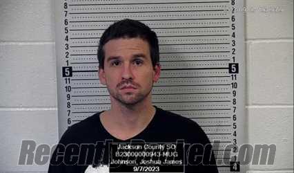 Booking photo from Jackson County, Kansas