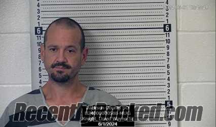 Booking photo from Jackson County, Kansas