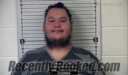 Booking photo from Jackson County, Kansas