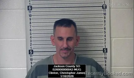 Mugshot of Christopher James Clinton