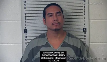 Mugshot of Lloyd Alan Wabaunsee