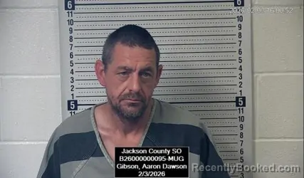 Mugshot of Aaron Dawson Gibson