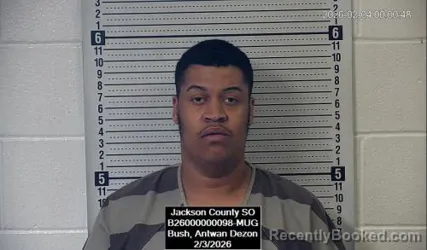 Mugshot of Antwan Dezon Bush