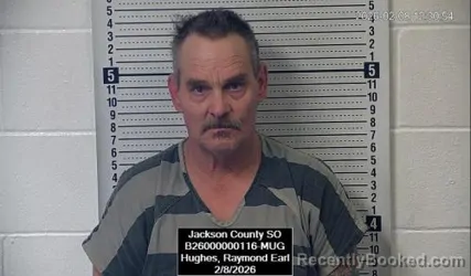 Mugshot of Raymond Earl Hughes