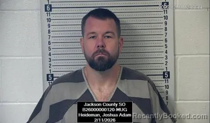 Mugshot of Joshua Adam Heideman
