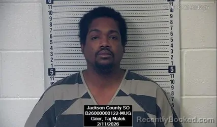 Mugshot of Taj Malek Grier