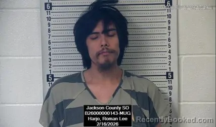 Mugshot of Roman Lee Harjo