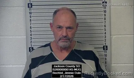 Mugshot of Jimmie Dale Bechtel