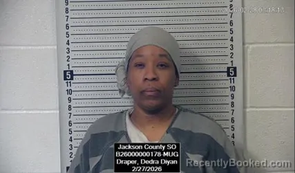 Mugshot of Dedra Diyan Draper