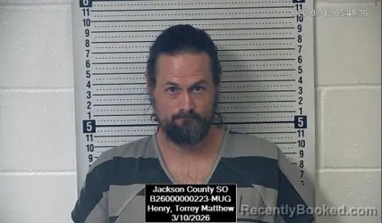 Mugshot of Torrey Matthew Henry