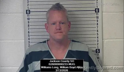 Mugshot of William Boyd Allen Williams-Long