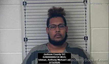 Mugshot of Anthony Michael Lee Ishman