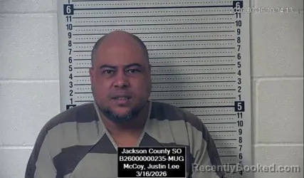 Mugshot of Justin Lee McCoy