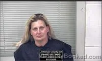 Mugshot of REBECCA FOSTER booked in Jefferson County, Kansas on June 12, 2026