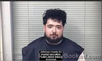 Mugshot of MARTIN PADILLA booked in Jefferson County, Kansas on June 20, 2026