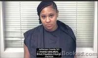 Mugshot of DEJANIQUA BUSH booked in Jefferson County, Kansas on July 9, 2026