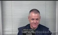 Mugshot of RODGER BARKER booked in Jefferson County, Kansas on July 23, 2026
