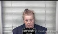 Mugshot of TINA PAINE booked in Jefferson County, Kansas on July 27, 2026