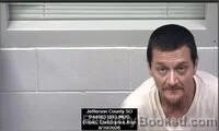 Mugshot of Christopher Dollen booked in Jefferson County, Kansas on August 10, 2026
