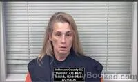 Mugshot of Dawn Barsick booked in Jefferson County, Kansas on August 23, 2026