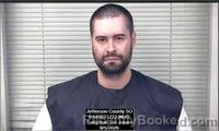Mugshot of Ian Campbell booked in Jefferson County, Kansas on September 5, 2026