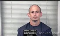 Mugshot of Joshua Krahn booked in Jefferson County, Kansas on September 8, 2026
