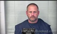 Mugshot of Joshua Stich booked in Jefferson County, Kansas on October 6, 2026