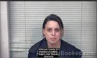 Mugshot of Erin Kagen booked in Jefferson County, Kansas on October 9, 2026