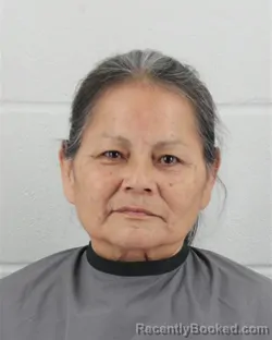Mugshot of PAULA SUE BEGAY