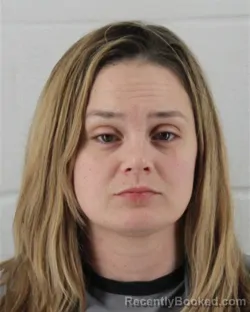 Mugshot of AMANDA NICOLE PORTER booked in Johnson County, Kansas on March 8, 2026