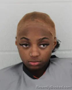 Mugshot of LYRIC NIVONNE ALLEN booked in Johnson County, Kansas on March 8, 2026