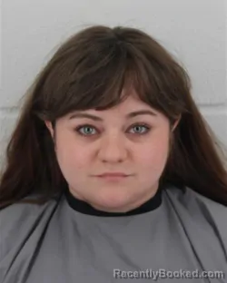 Mugshot of BREANNA LISET GAINES booked in Johnson County, Kansas on March 8, 2026