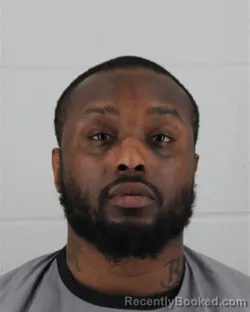 Mugshot of DESHON JALEEL WEBSTER booked in Johnson County, Kansas on March 8, 2026