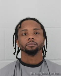 Mugshot of TYRE MARQUAN CAMPBELL booked in Johnson County, Kansas on March 12, 2026