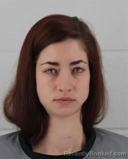 Mugshot of BROOKE CARRINGTON MCROBERTS booked in Johnson County, Kansas on March 13, 2026