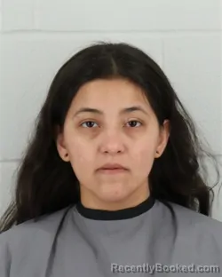 Mugshot of JOCELYN LOPEZ-VERA booked in Johnson County, Kansas on March 16, 2026