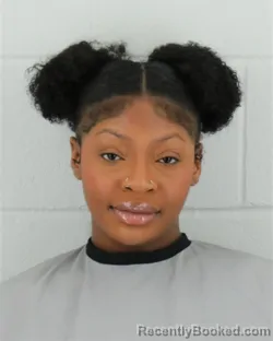 Mugshot of KYNDRA MONIQUE GRAY booked in Johnson County, Kansas on March 19, 2026