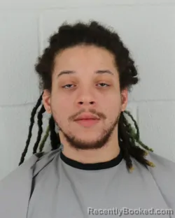 Mugshot of DARRION DOMINIQUE WASHINGTON booked in Johnson County, Kansas on March 20, 2026