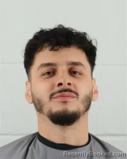 Mugshot of LUIS ANJEL DIAZ-MARQUEZ booked in Johnson County, Kansas on March 20, 2026