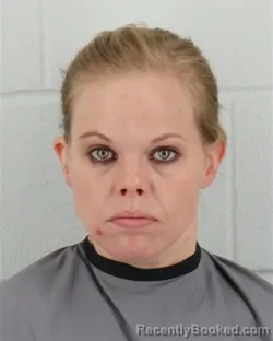 Mugshot of SAMANTHA LAUREN HARTLEY booked in Johnson County, Kansas on March 20, 2026