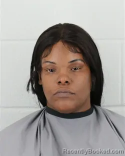 Mugshot of KYNEICHIA MONIQUE RENEE BROWN booked in Johnson County, Kansas on March 25, 2026