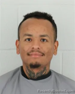 Mugshot of DOMINICK RAY SANDERS booked in Johnson County, Kansas on March 25, 2026