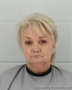 Mugshot of DAWN MECHELLE TOPPING booked in Johnson County, Kansas on March 27, 2026