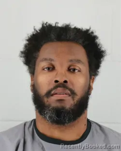 Mugshot of MCCLINTON ANTONIE LUSTER booked in Johnson County, Kansas on March 28, 2026