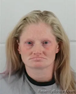 Mugshot of CANDACE MARIE CRIBBS booked in Johnson County, Kansas on March 28, 2026