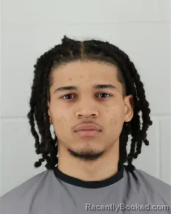 Mugshot of AVIAN TYRELL WEBB booked in Johnson County, Kansas on March 29, 2026